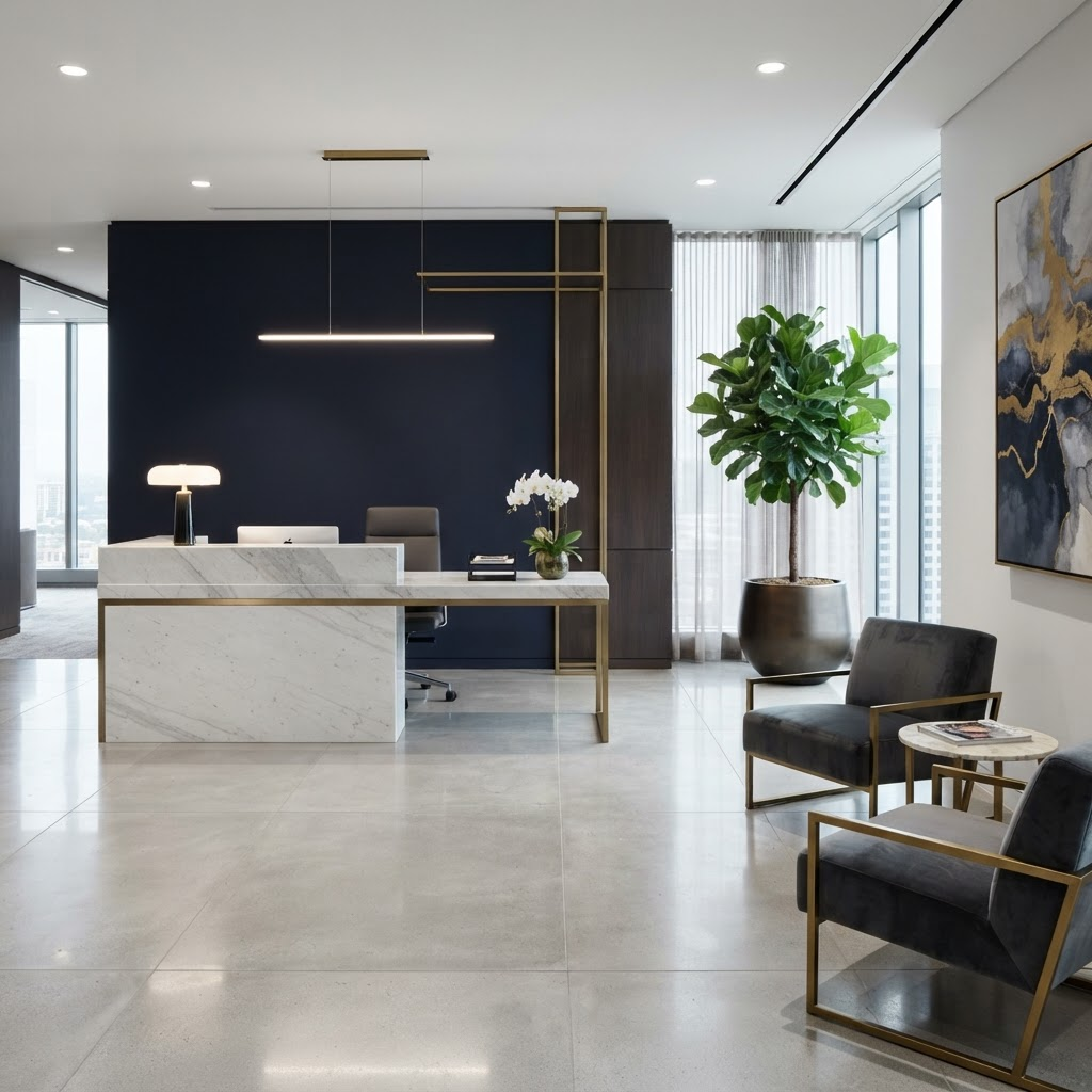 Shin Lawyers office interior in Box Hill, VIC